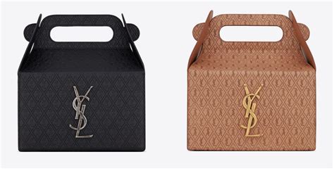 box ysl bag|ysl take away box bag.